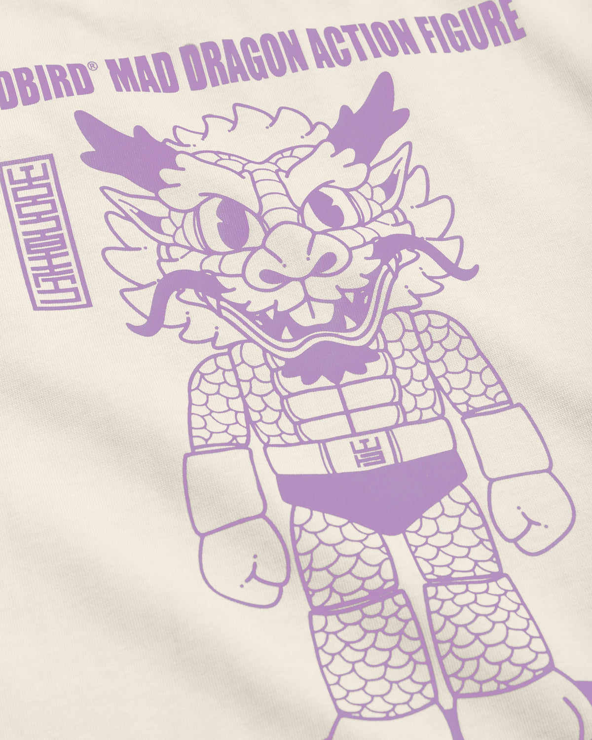 WOODBIRD - Juno Action Tee, Off White