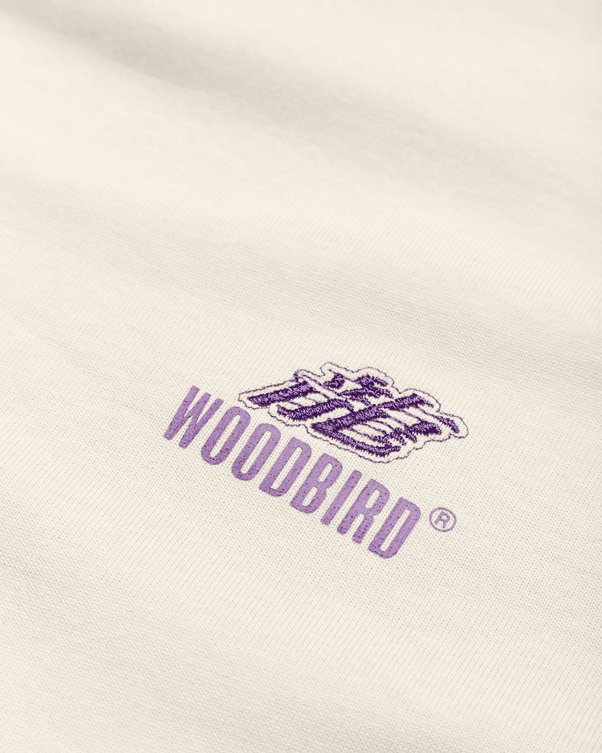 WOODBIRD - Juno Action Tee, Off White