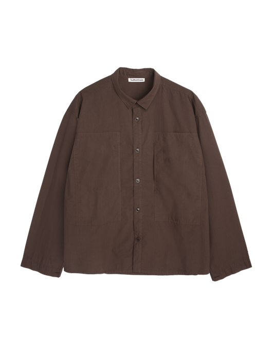 YMC - Trapper Shirt, Brown