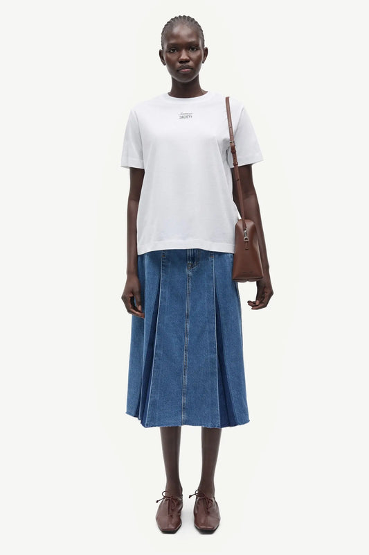 Samsøe Samsøe - Satally Skirt, Retro Wash