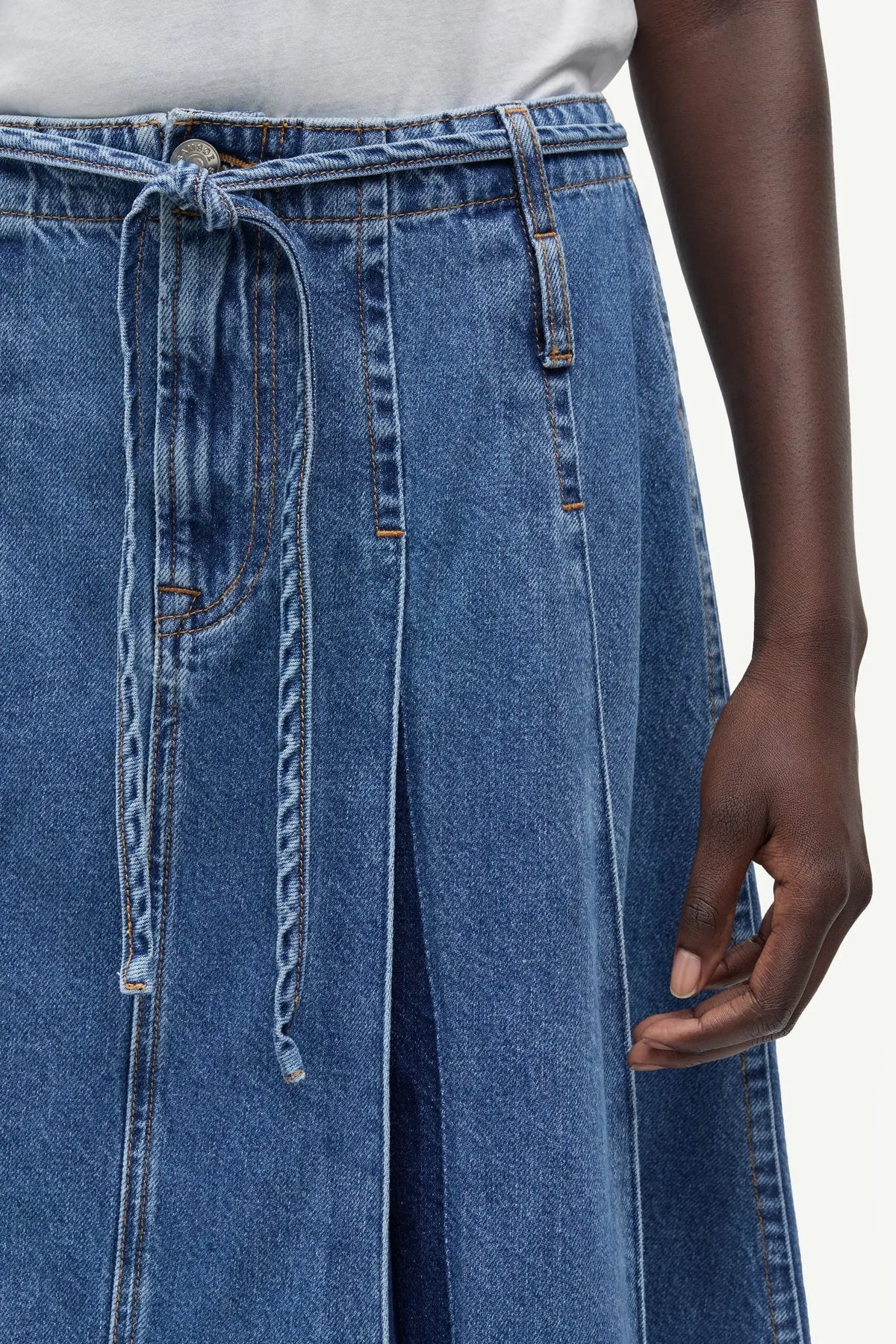Samsøe Samsøe - Satally Skirt, Retro Wash