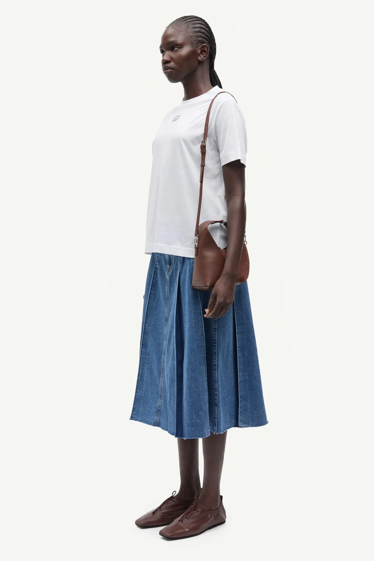 Samsøe Samsøe - Satally Skirt, Retro Wash