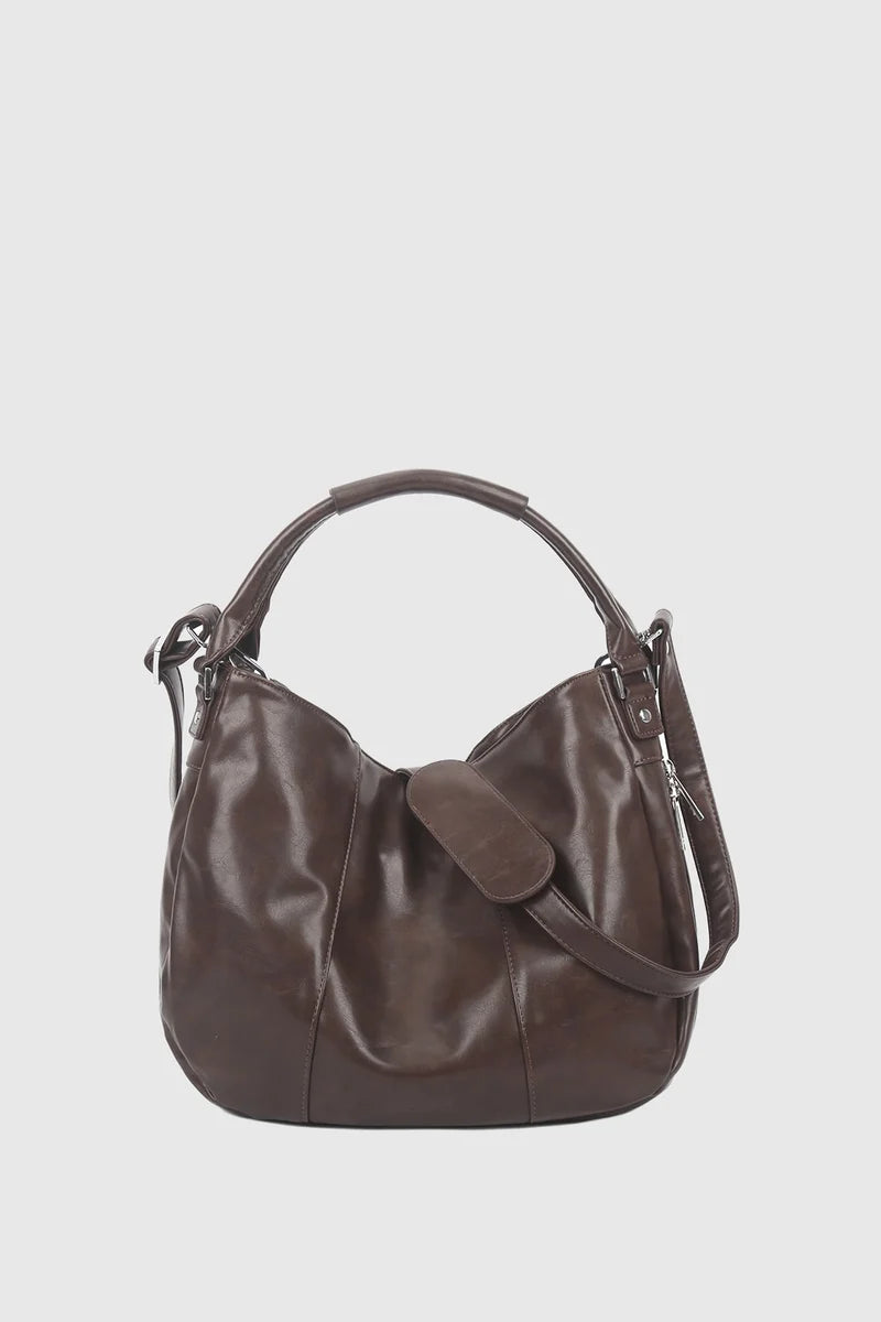 Silfen - Helena Bag, Dark Brown