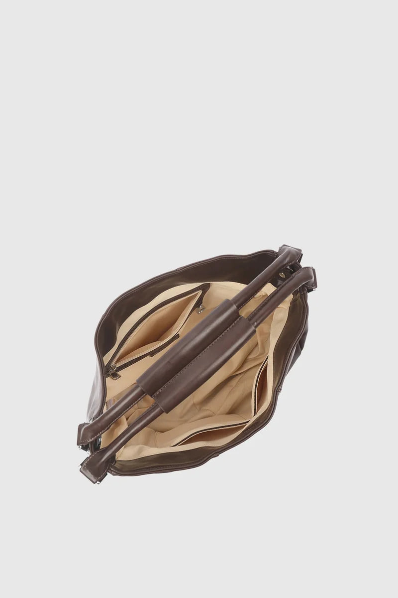 Silfen - Helena Bag, Dark Brown