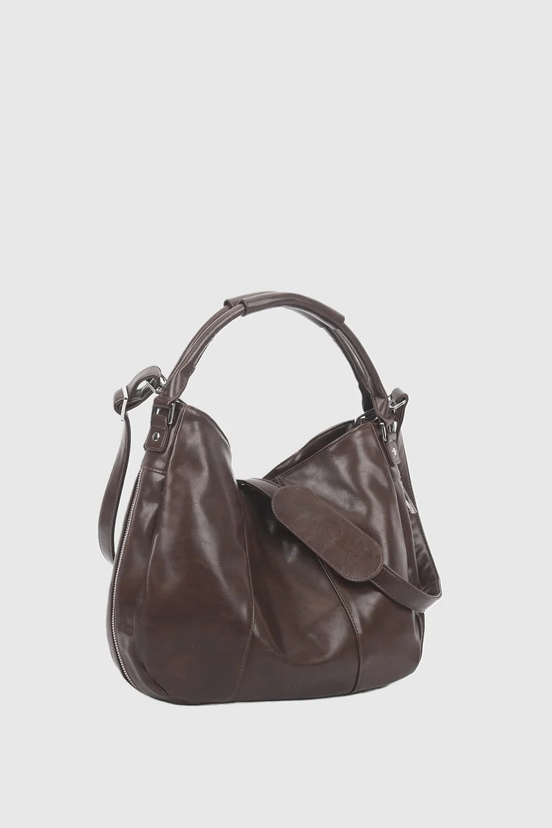 Silfen - Helena Bag, Dark Brown