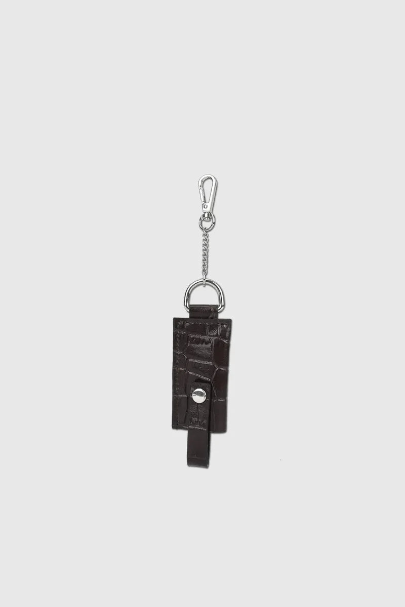 Silfen - Lighter Keychain, Brown Croc