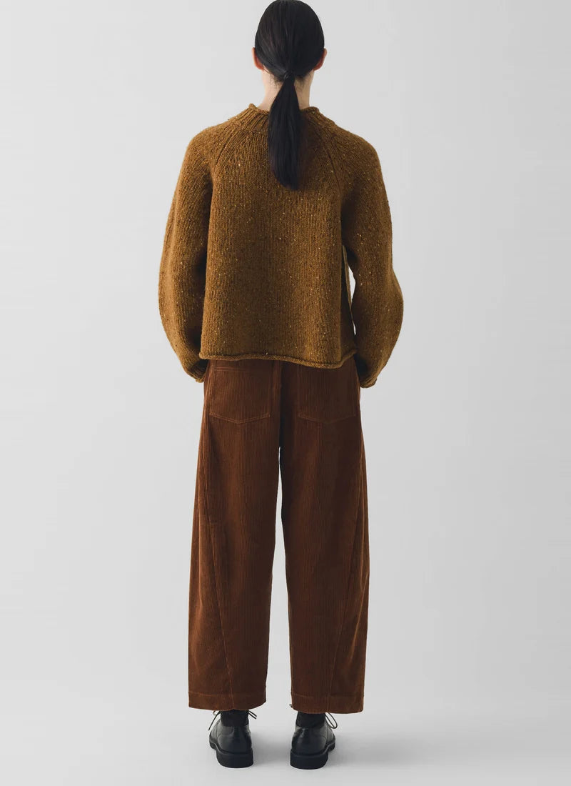 TOAST - Orla Donegal Wool Sweater, Straw