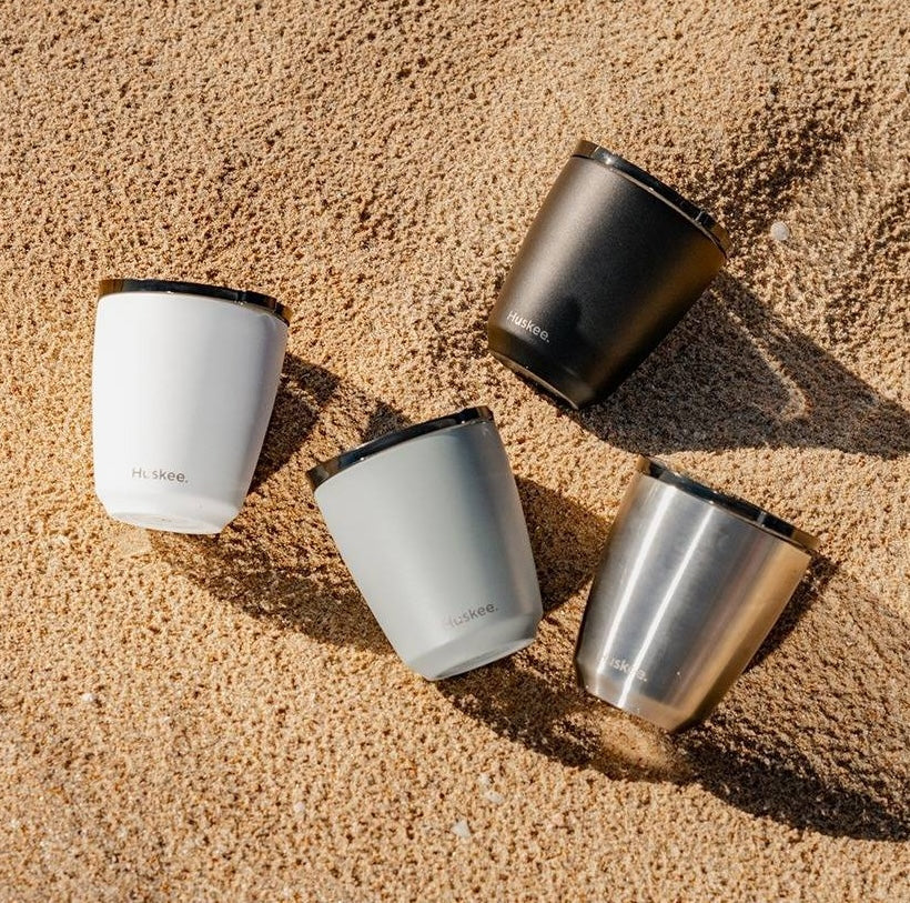 HuskeeCup 8oz HuskeeSteel Cup & Lid - Slate