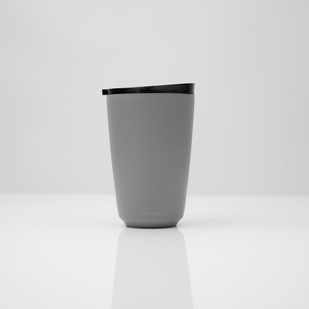 HuskeeCup 12oz HuskeeSteel Cup & Lid - Slate
