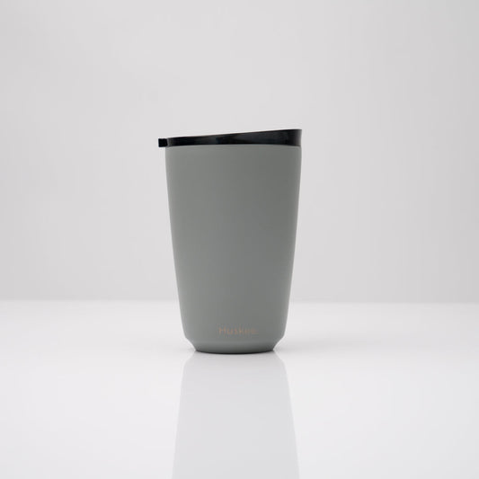 HuskeeCup 12oz HuskeeSteel Cup & Lid - Slate