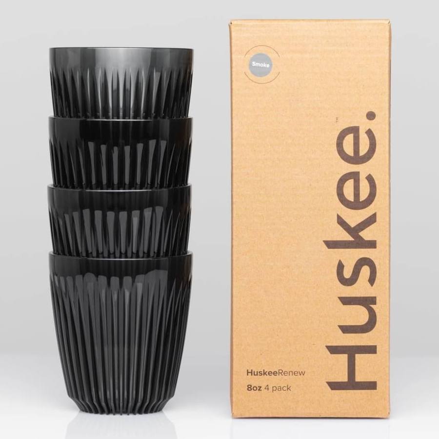 HuskeeCup 8oz 4-pack - Smoke