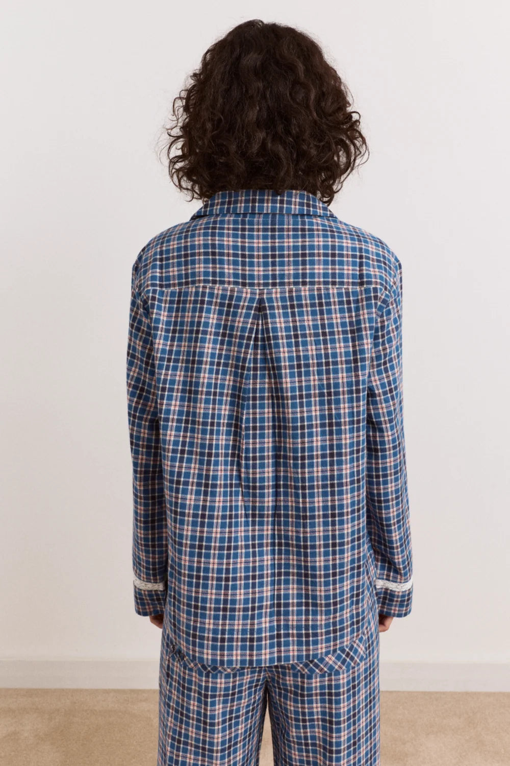 Damson Madder - Hartle PJ Set, Boysie Blue Check