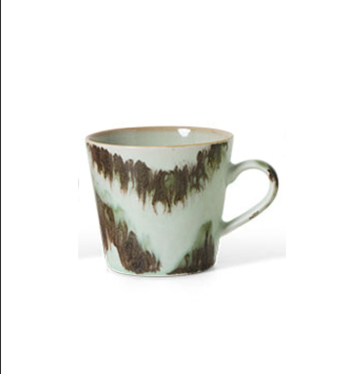 HKLIVING - 70s Ceramics: Cappuccino Mug, Dada