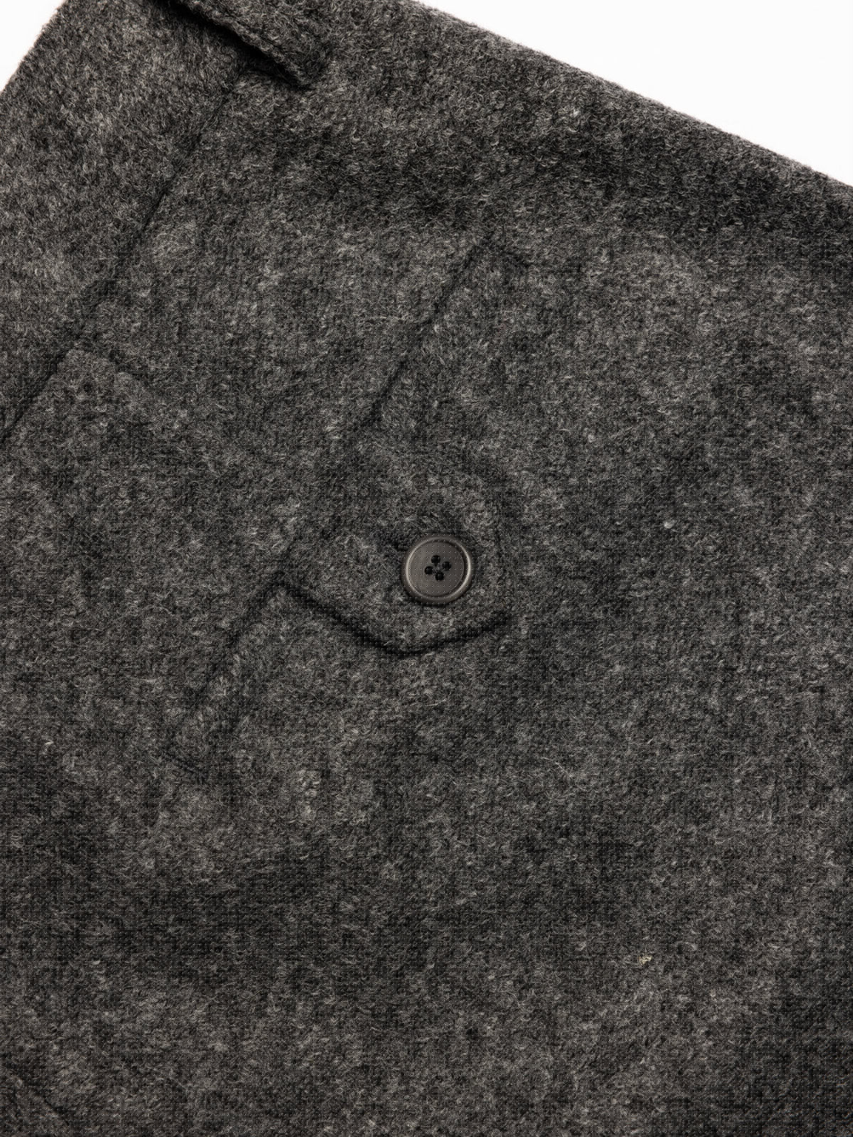 Kestin - Wick Trouser, Charcoal Bonded Wool Mix