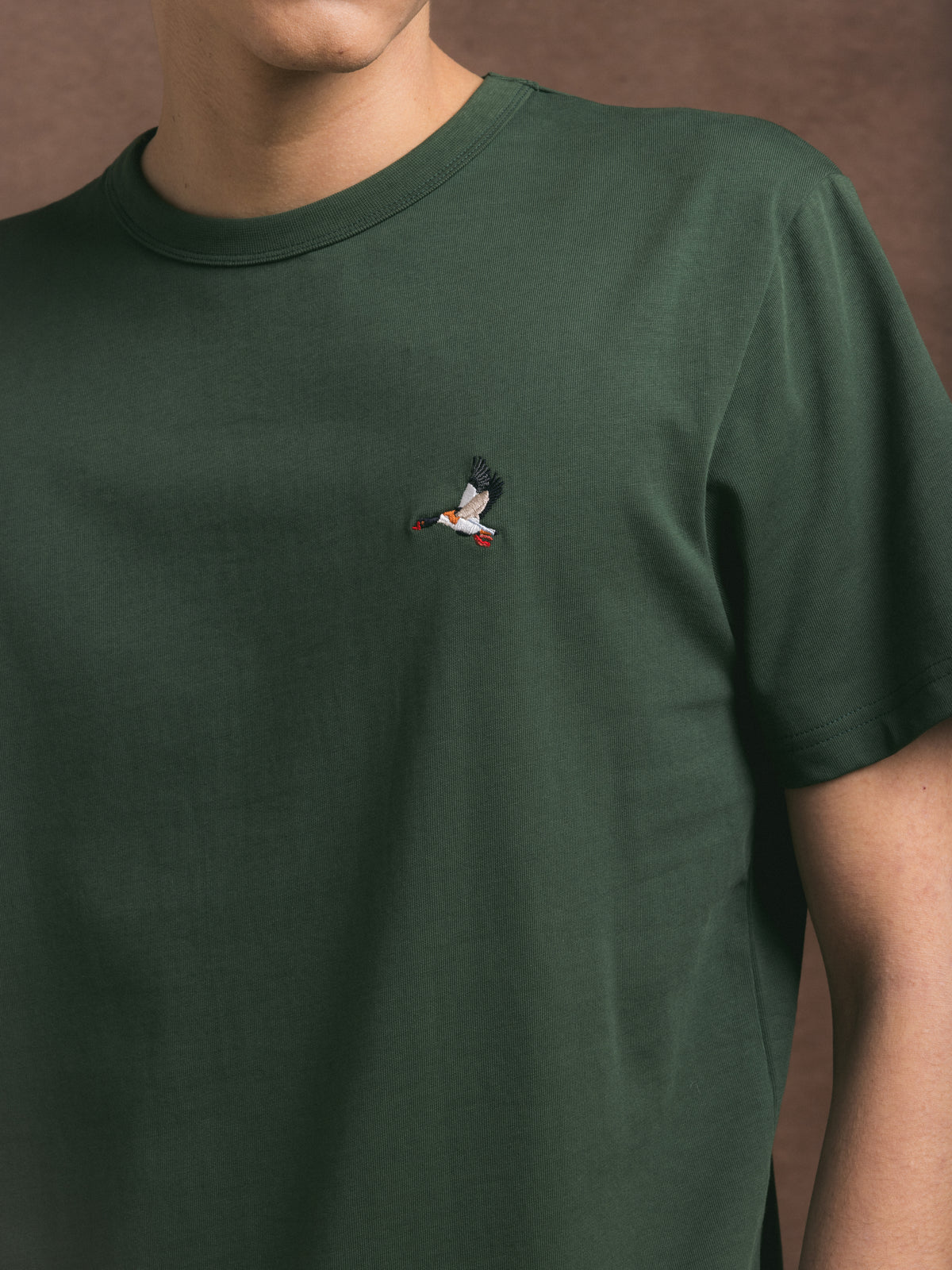 Kestin - Cargill Tee, Forest Cotton Jersey