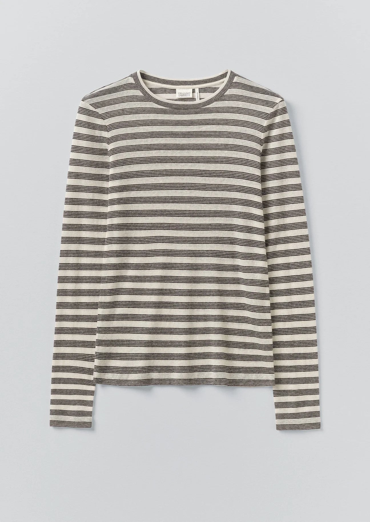 TOAST - Agnes Stripe Wool Lyocell Tee