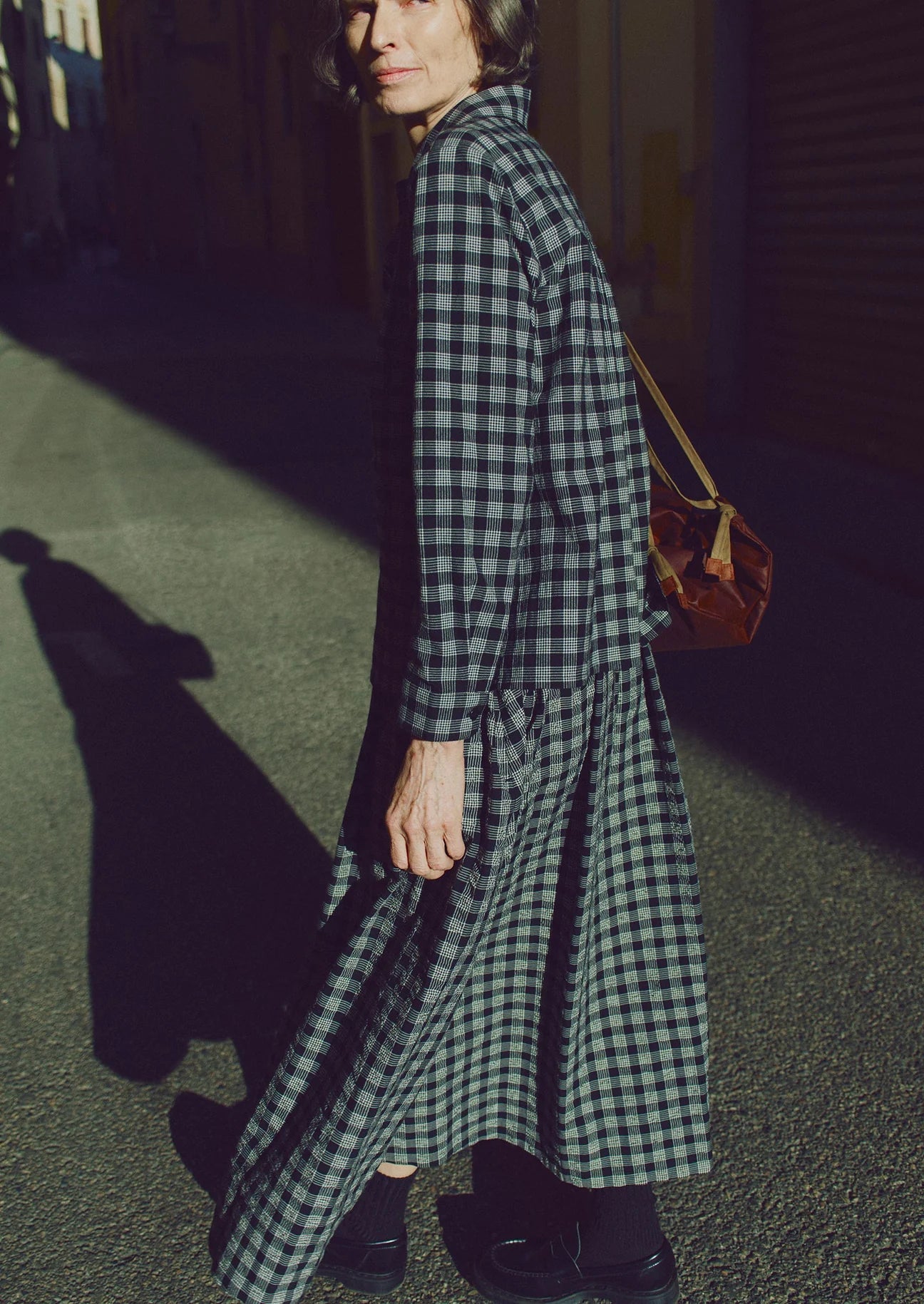 TOAST - Ollie Binding Check Cotton Wool Shirt