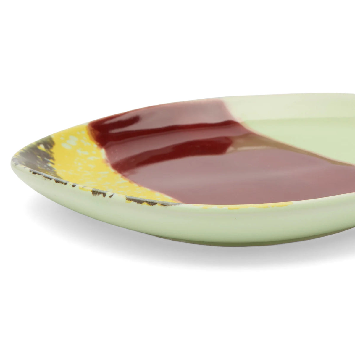 HKLIVING - 70’s Ceramics: Platter, Cherry