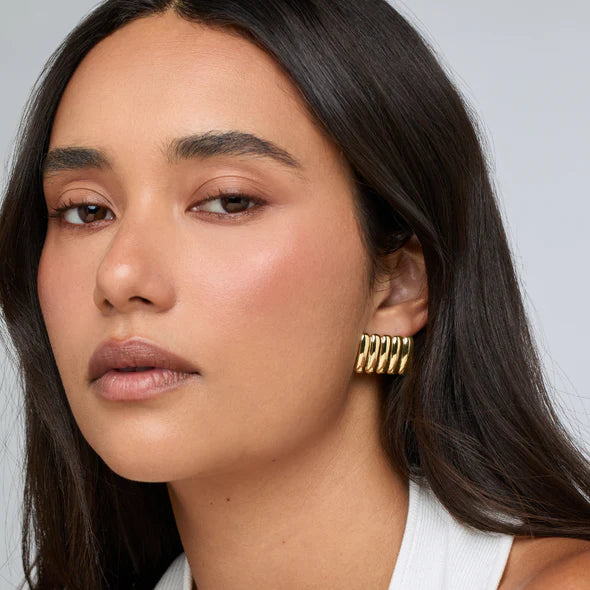 Heaven Mayhem - Clemmie Earrings Maxi, Gold