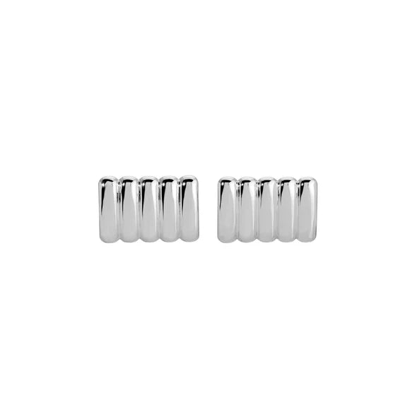 Heaven Mayhem - Clemmie Earrings Maxi, Silver