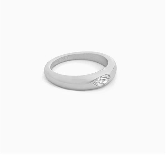 By Rae - The Pinky Promise Ring, Platinum