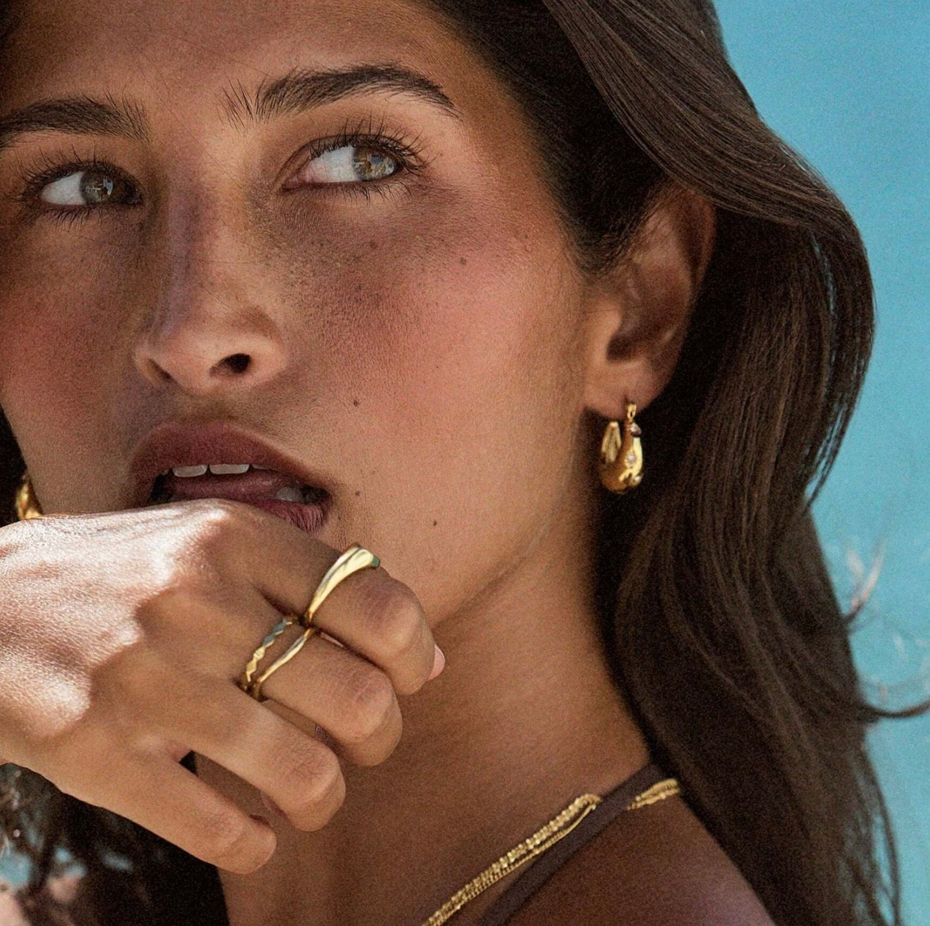 By Rae - The Milos Hoop, Gold