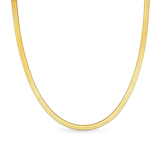 By Rae - The Milan Snake Chain, Gold