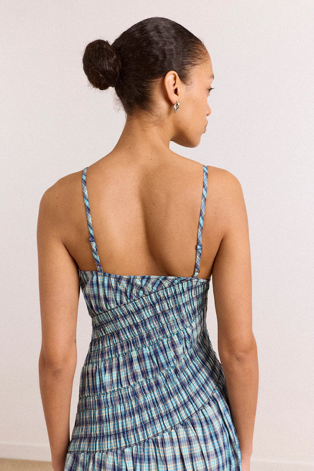 Damson Madder - Lyra Midi Dress, Tomboy Check