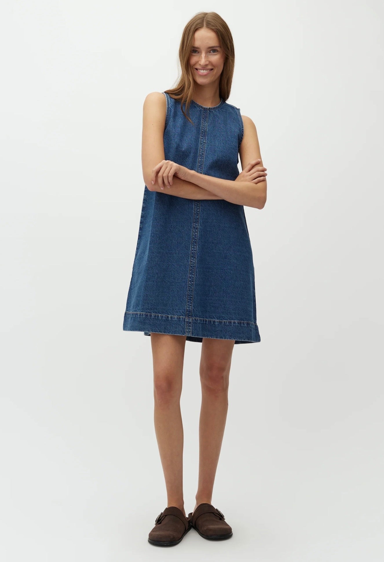MbyM - Rhiann Dress, Vintage Blue Wash