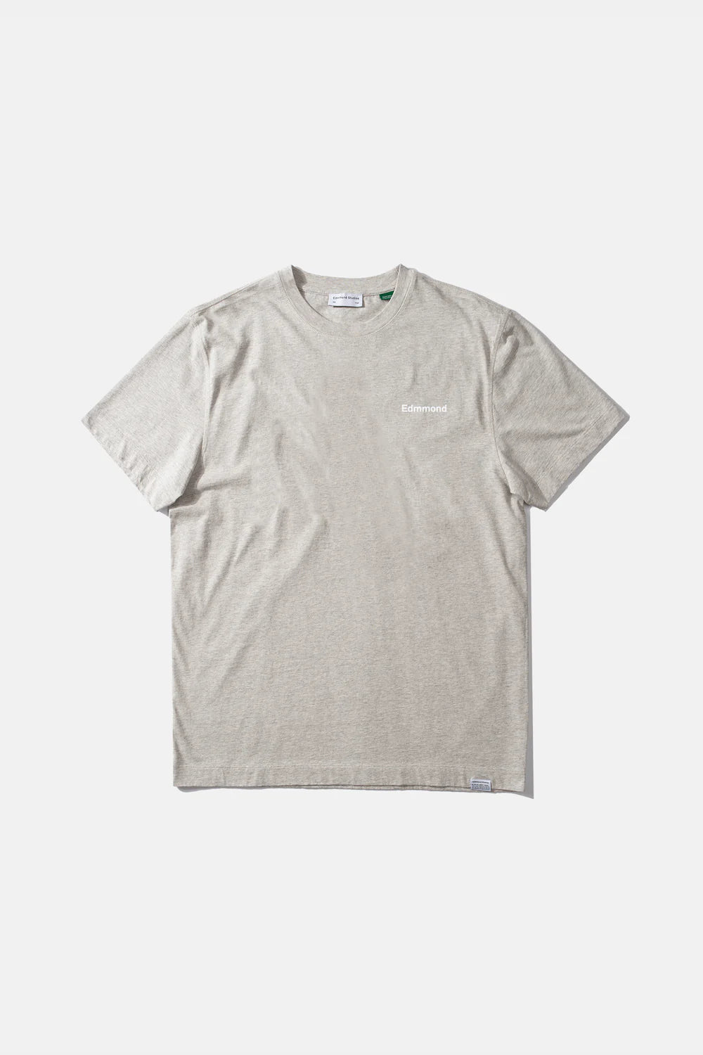 Edmmond Studios Mini Logo T-Shirt - Grey Melange