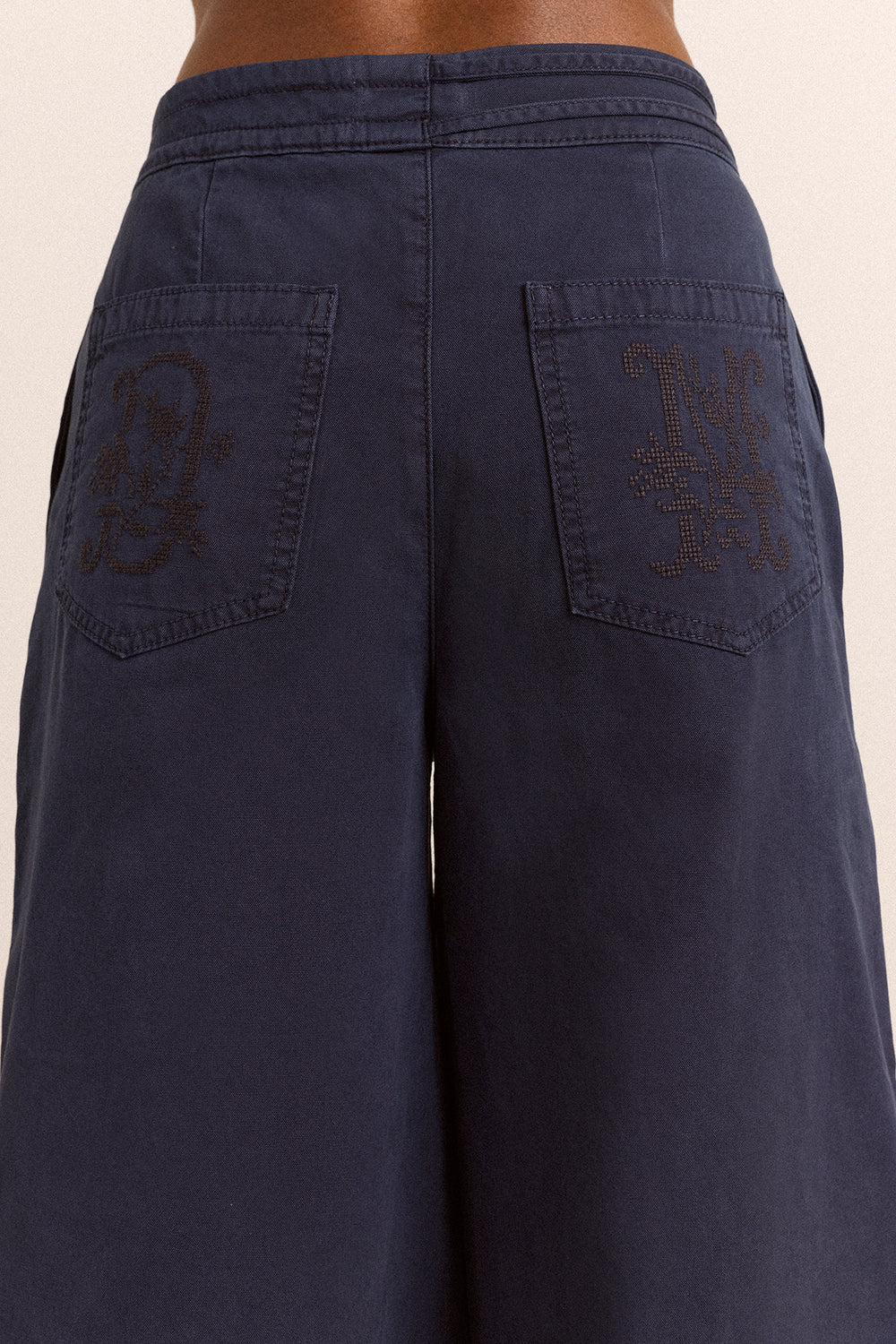 Damson Madder - Lotta Culotte, Antiqued Navy