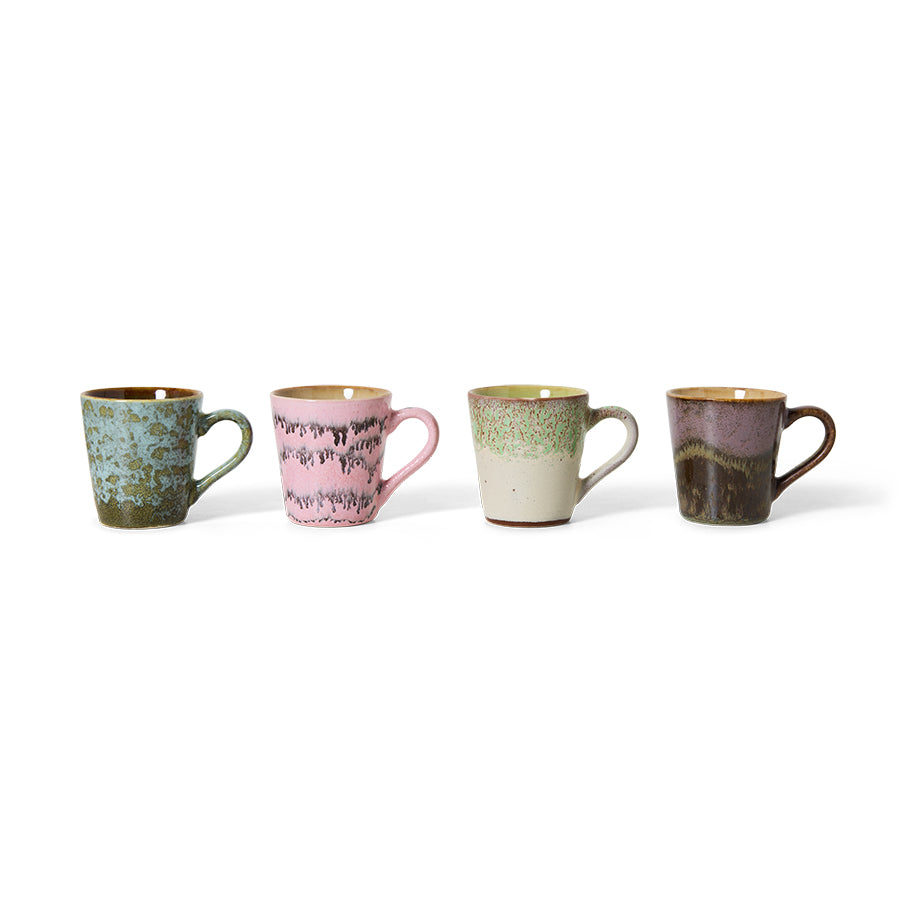 HKLIVING 70s Ceramics: Espresso Mug - Brutalism