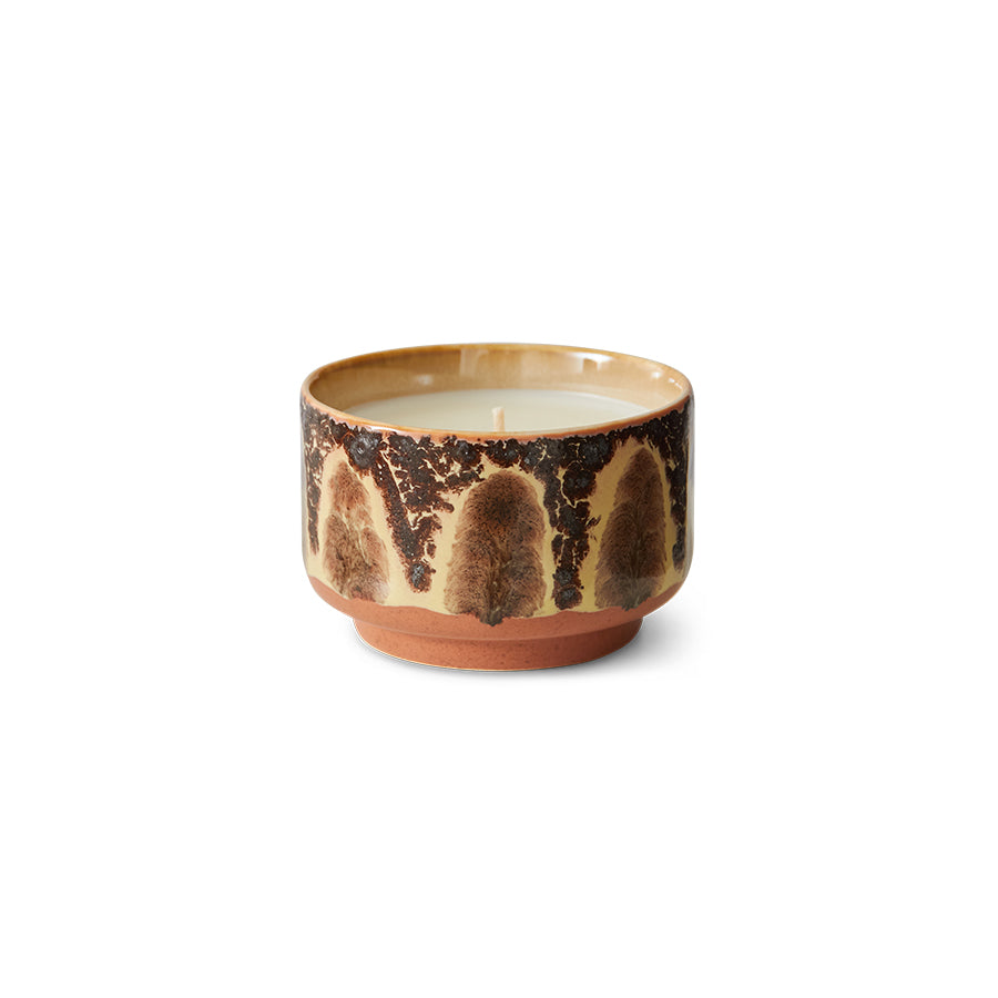 HKLIVING - 70s Ceramics: Small Scented Candle, Kyoto