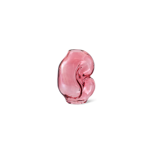 HKLIVING - Gleam Glass Small Vase, Rose