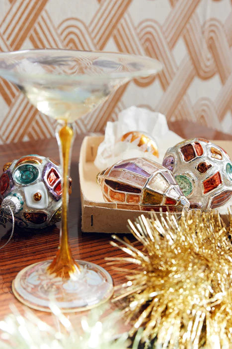 HKliving - Christmas Ornaments - Brutalist Oval