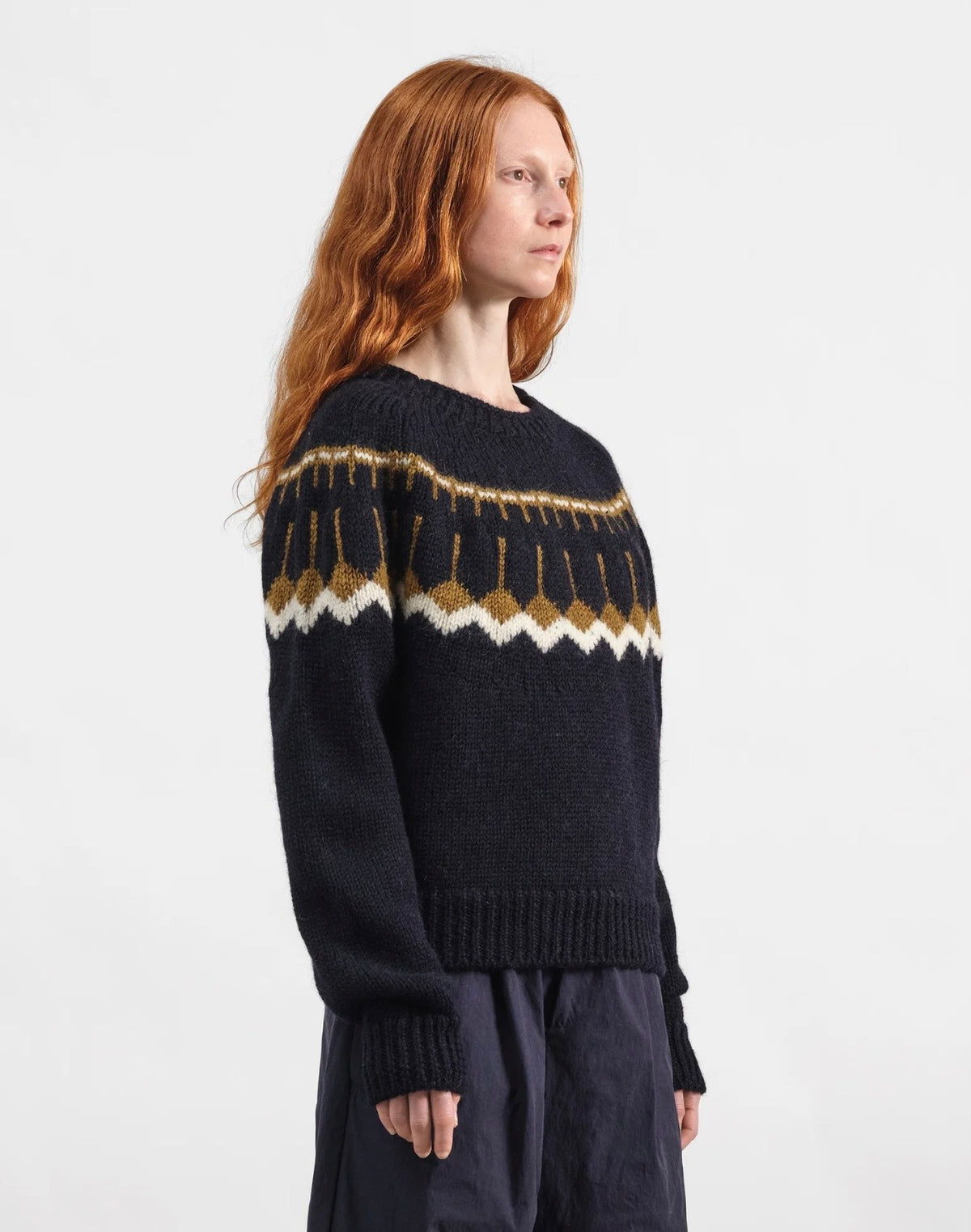 YMC - Mini Jeepser Knit, Navy Multi