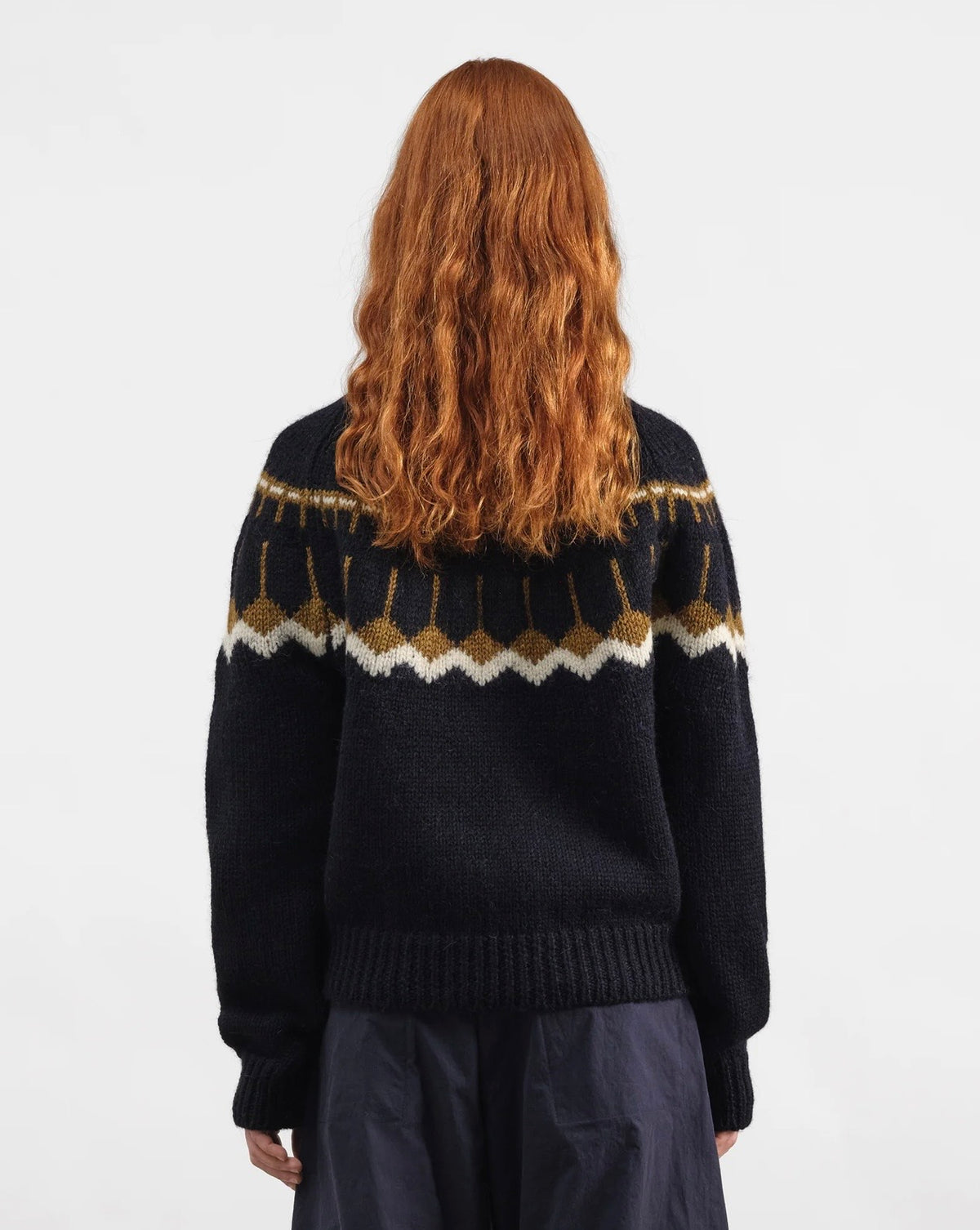 YMC - Mini Jeepser Knit, Navy Multi