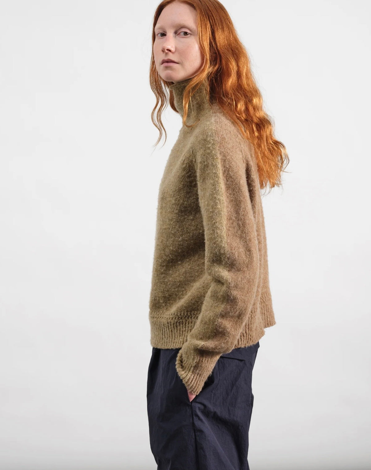 YMC - Beat Knit, Brown