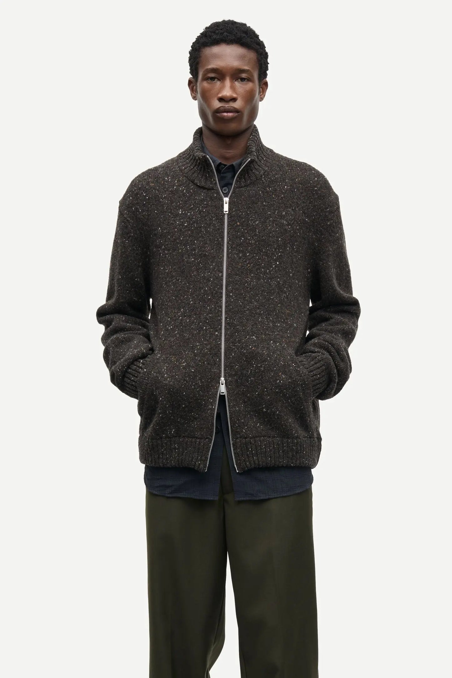 Samsøe Samsøe - Sanate Zip Cardigan, Delicioso