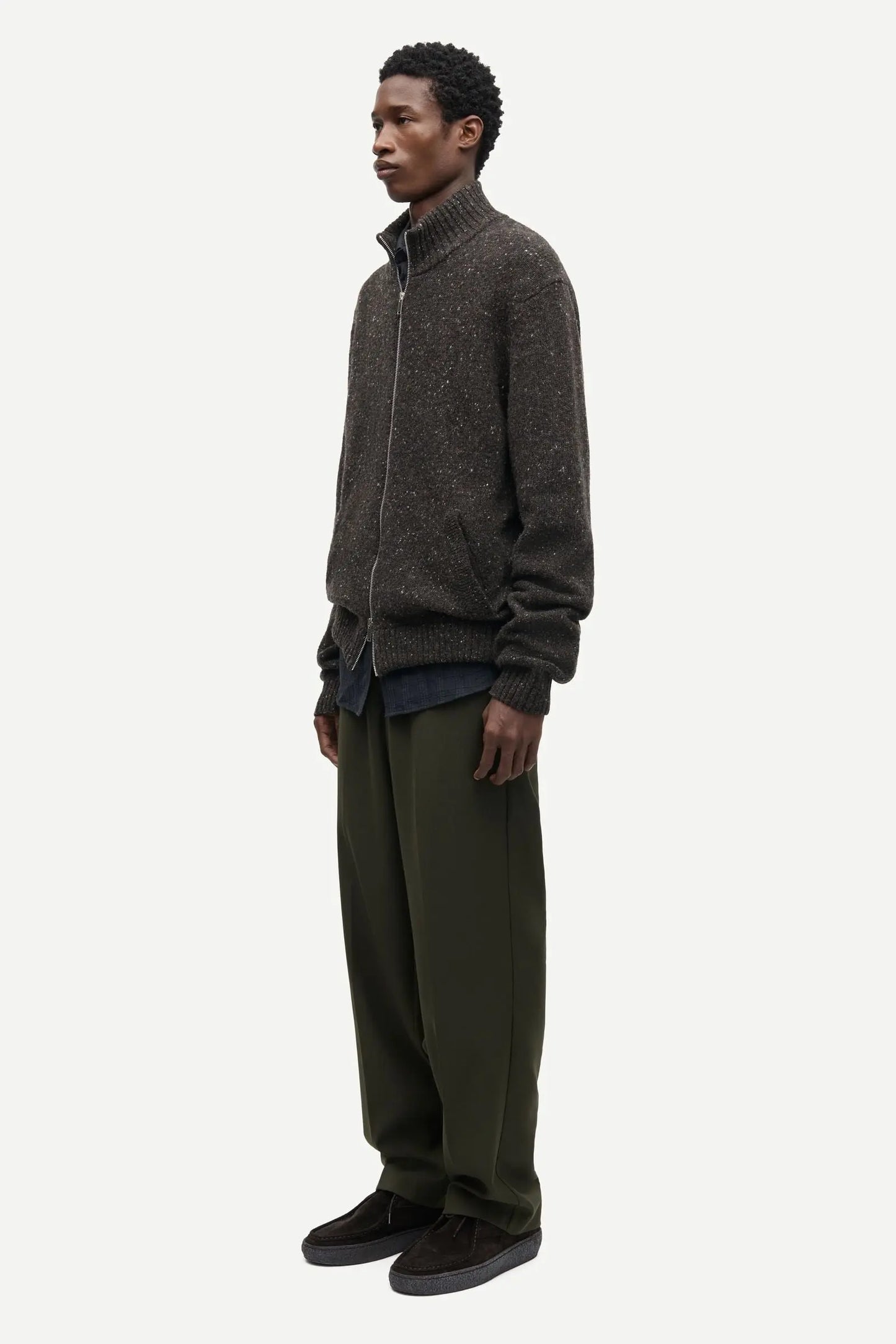 Samsøe Samsøe - Sanate Zip Cardigan, Delicioso