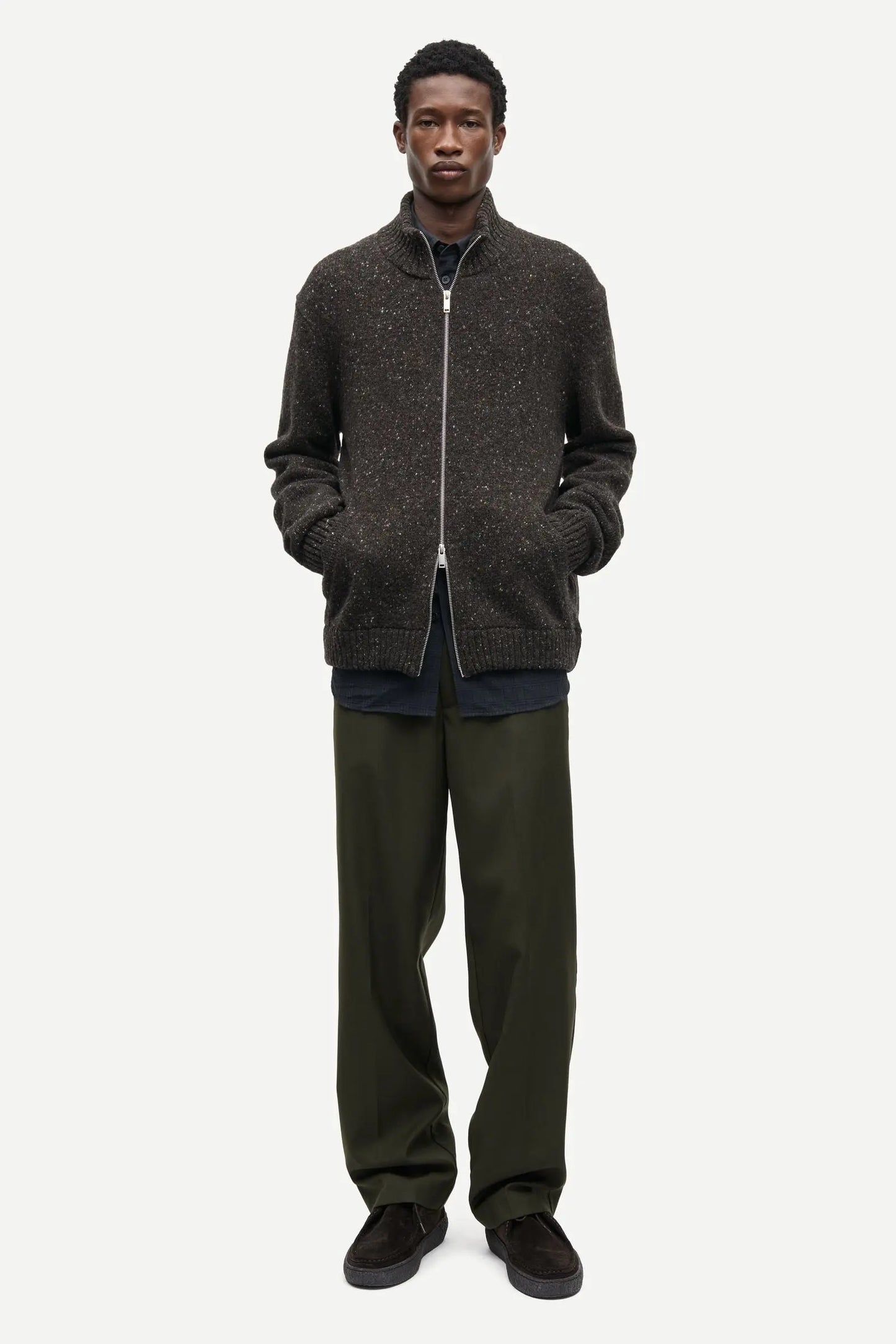 Samsøe Samsøe - Sanate Zip Cardigan, Delicioso