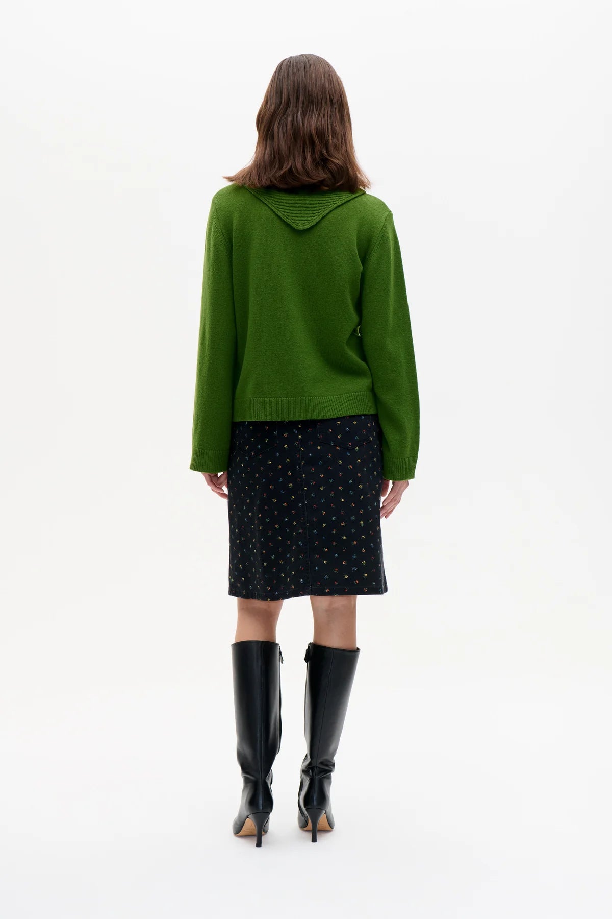 Baum und Pferdgarten - Clarine Knit, Herb Garden Green