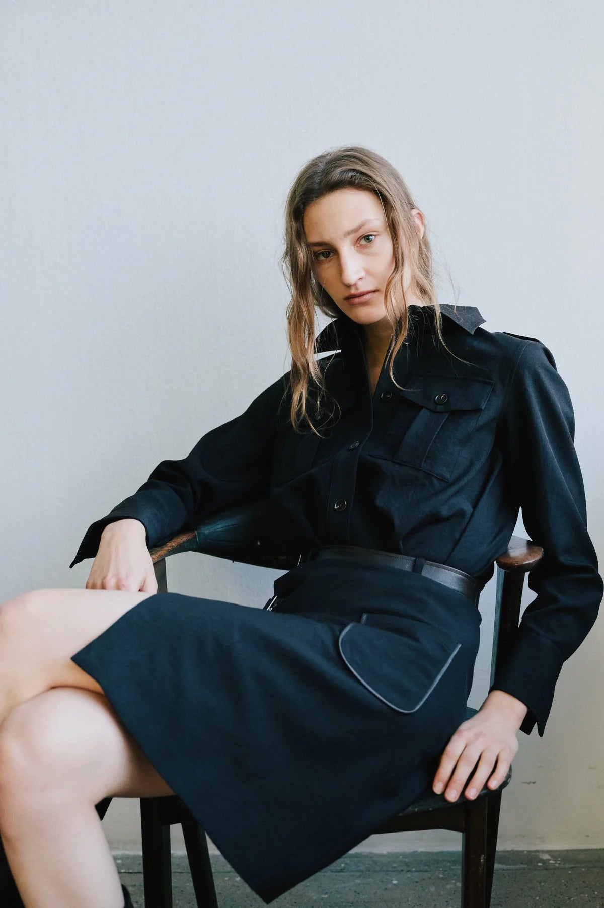 Baum und Pferdgarten - Meva Shirt, Black