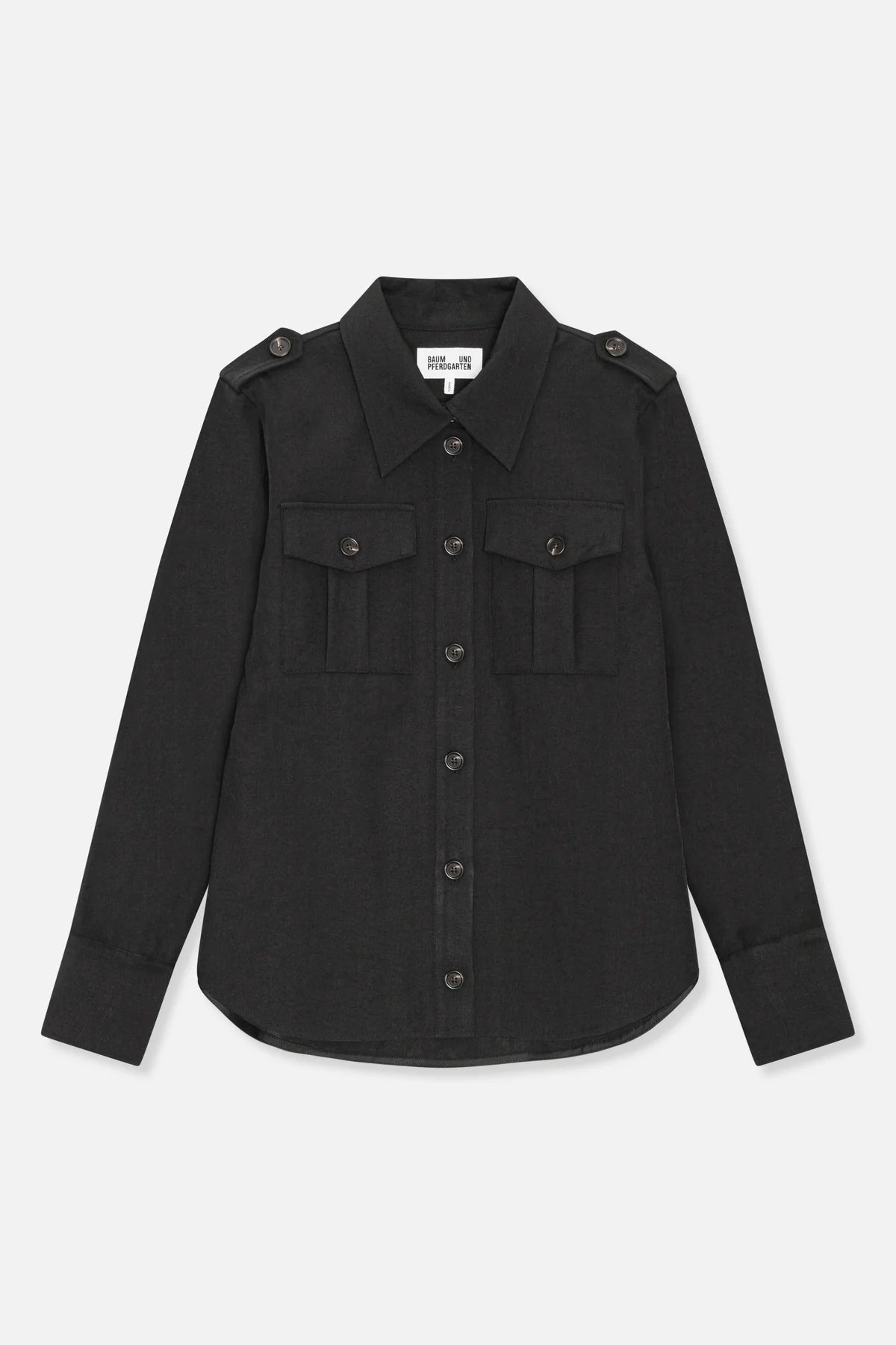 Baum und Pferdgarten - Meva Shirt, Black