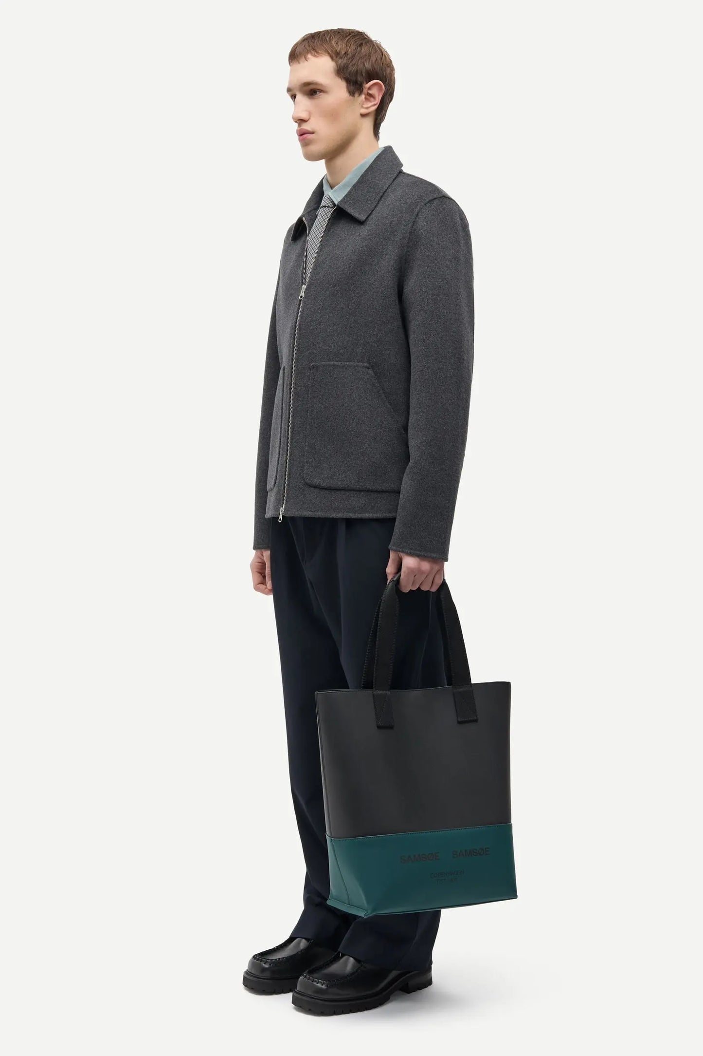 Samsøe Samsøe - Sapaulo Jacket, Dark Grey Melange