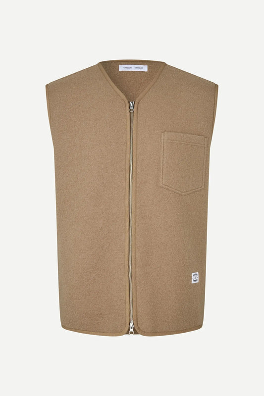 Samsøe Samsøe - Sahannes Vest, Lead Grey