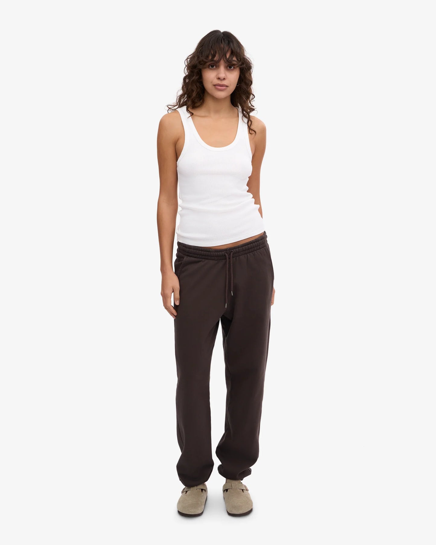 Colourful Standard - Organic Rib Tank Top, Optical White