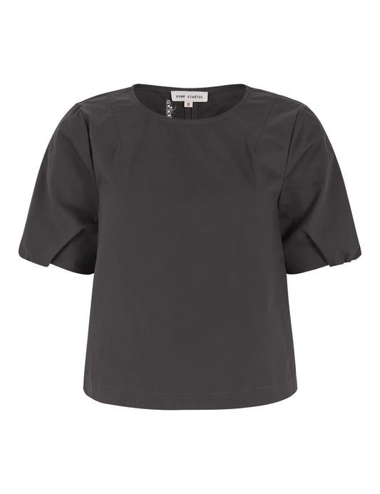 Esmé Studios - Coban SS Blouse - Nine Iron