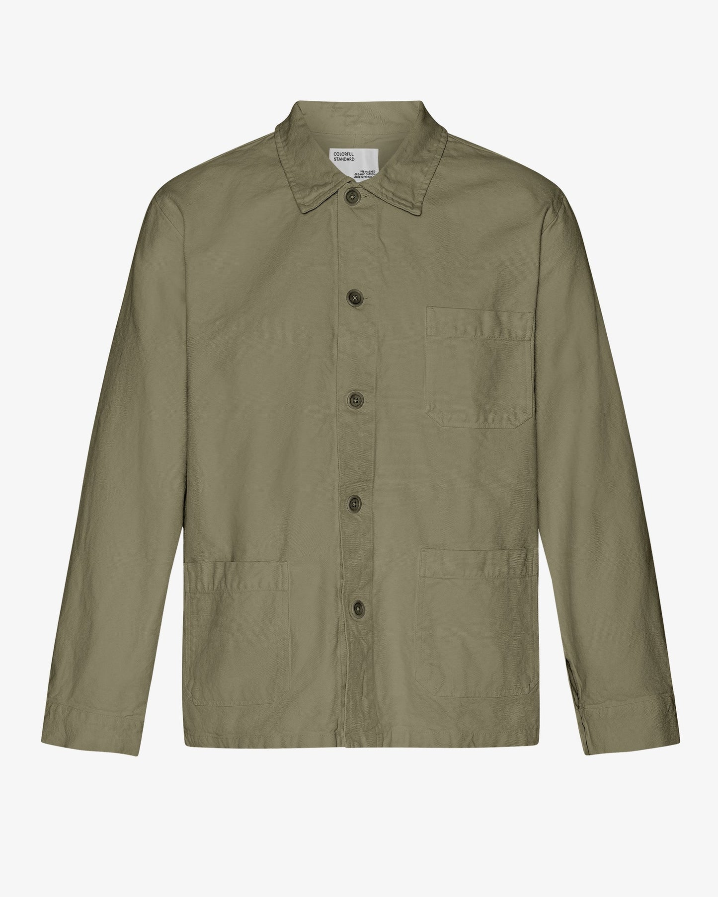 Colourful Standard - Organic Workwear Jacket, Dusty Olive