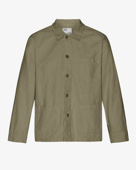 Colourful Standard - Organic Workwear Jacket, Dusty Olive